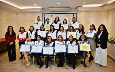 UNIB recognizes the efforts of its scholarship recipients at a graduation ceremony in Chile